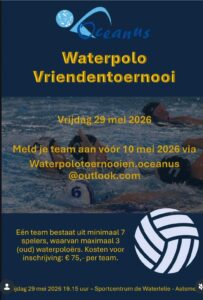 LAATSTE NIEUWS MASTERZWEMMEN 3 FLYER VRIENDEN POLOTOERNOOI 2026