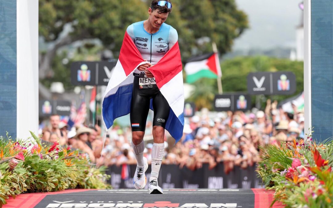 Menno Koolhaas 5e op het wereldkampioenschap Ironman triathlon op Hawaii!