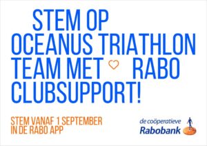 Stem op Oceanus met Rabo Clubsupport 2 rabo clubsupport triathlon
