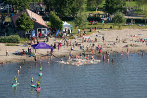 start 500 mtr jeugd vanaf de watertoren